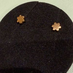 Tous 18K Gold Flower Earrings